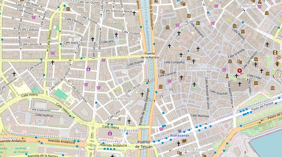 Mapa de Ana La Fantástica en Calle Castillo de Sohail 5, Centro Histórico de Málaga